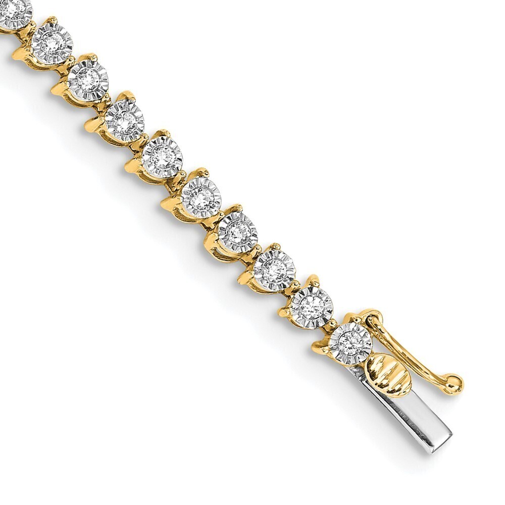 Kazi Luxury 14k Diamond Bracelet